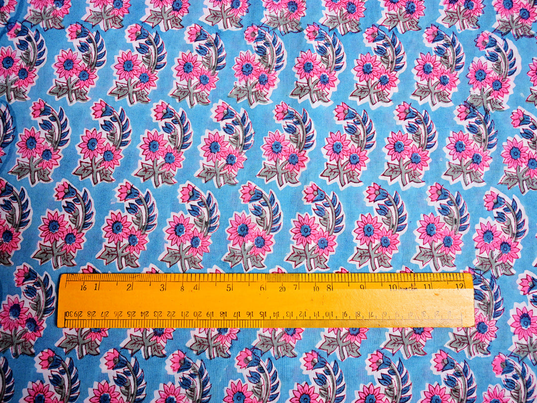 block print fabric by the yard