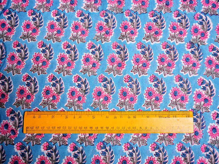 block print fabric by the yard