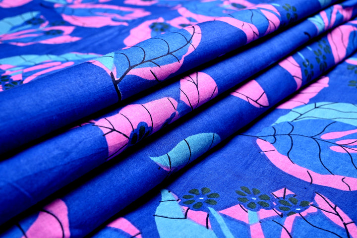 floral prints cotton fabrics india