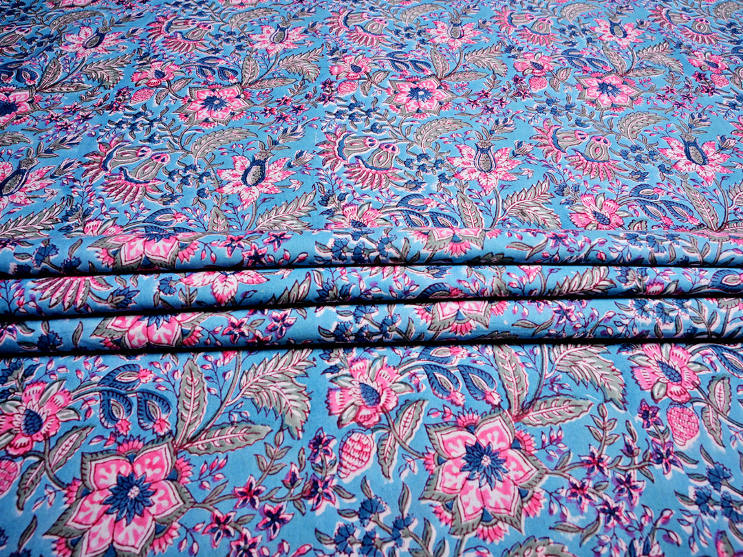 Cotton fabric for dressmaking