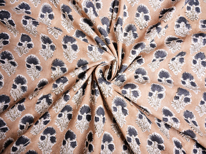 Indian block print fabric by the yard