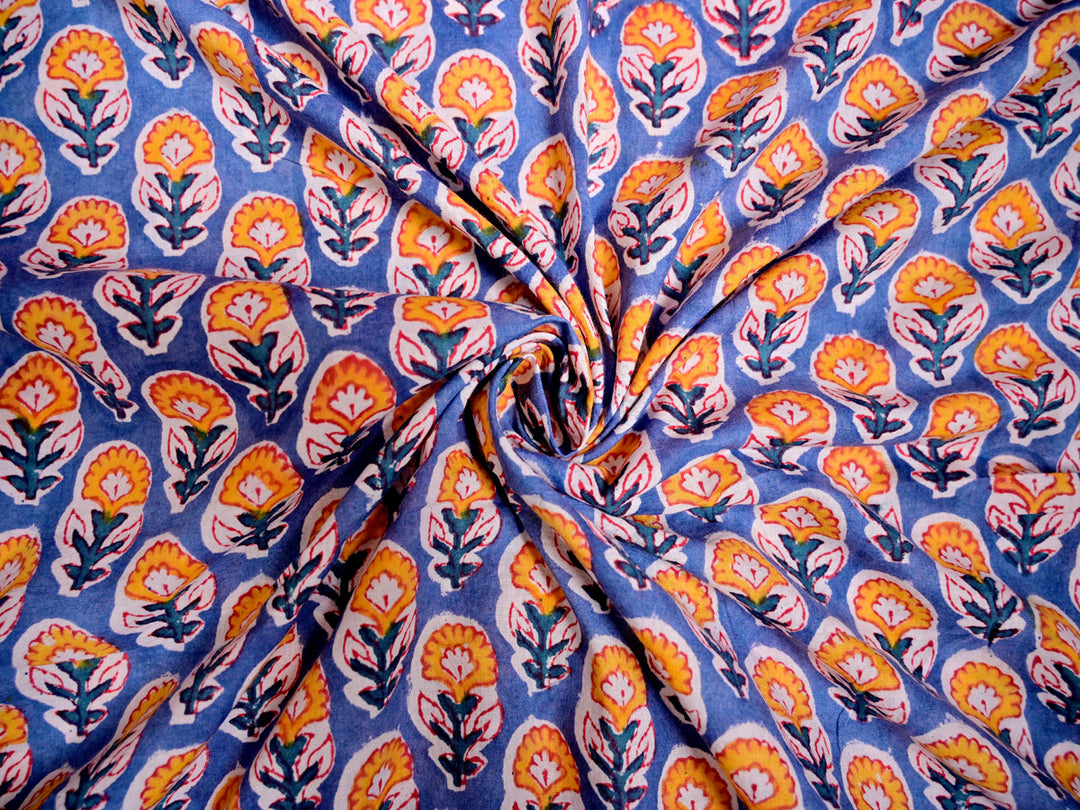 Indian Buti Print Fabric