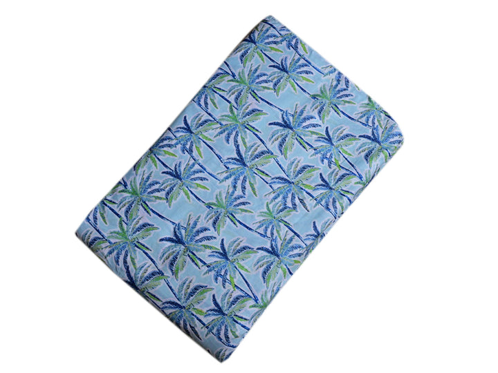 hawaiian palm trees fabric