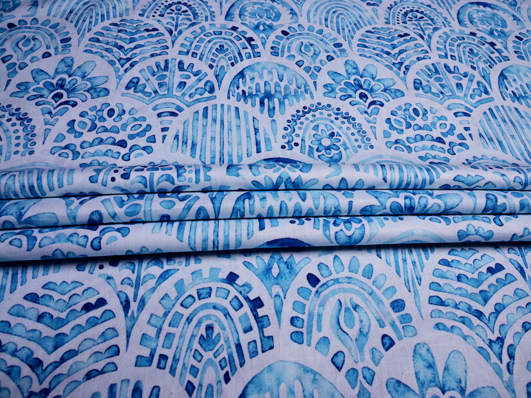 Beach Theme Cotton Fabric
