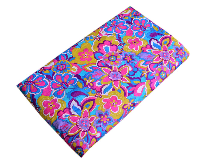 Colorful Floral Cotton Fabric
