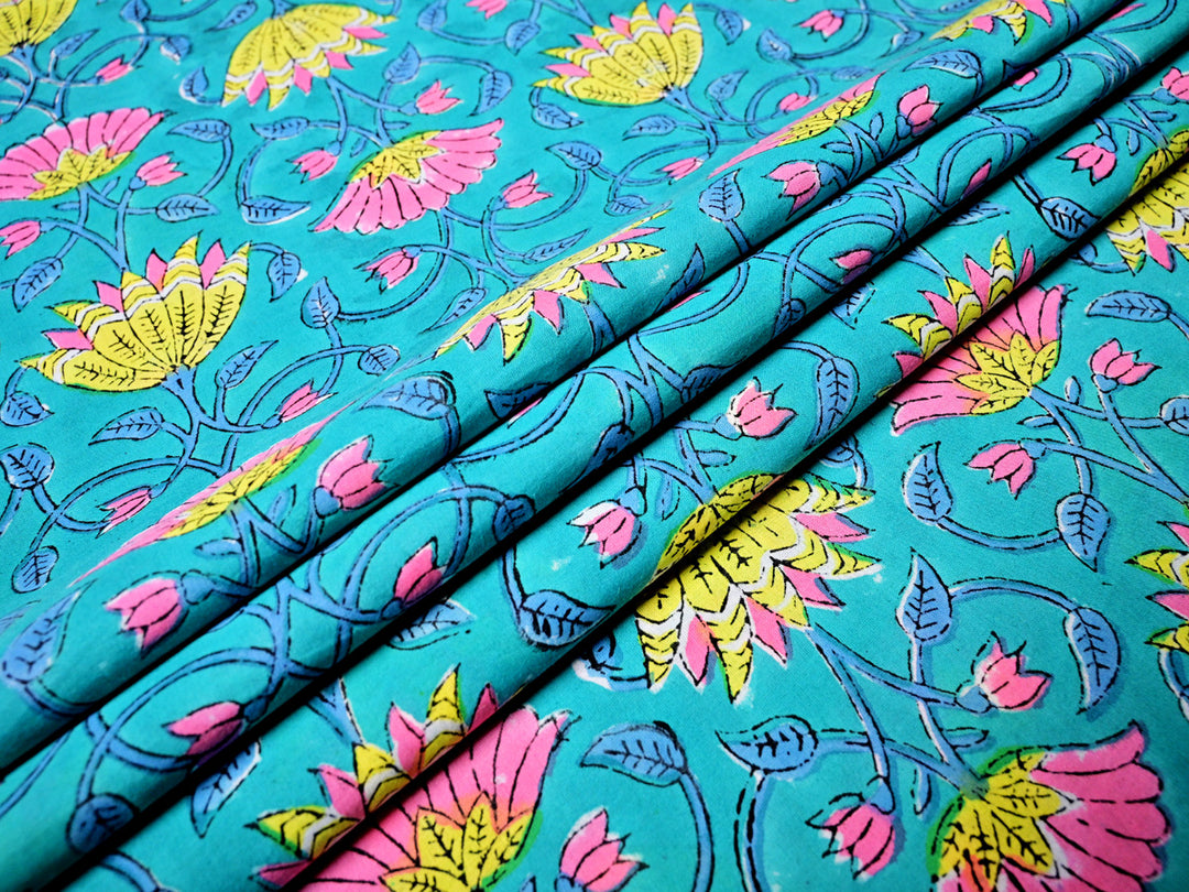 Authentic Designs - Indian Hand Block Print Cotton Fabrics