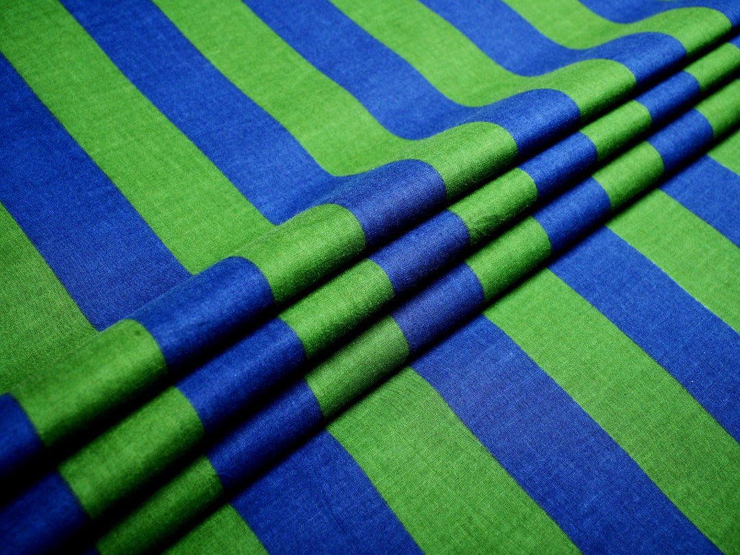 Vertical Stripes - Multicolor Cotton Upholstery Fabrics