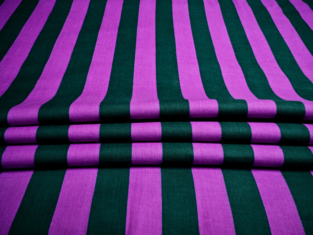 Vertical Stripes - Multicolor Cotton Upholstery Fabrics