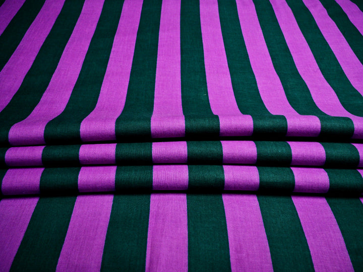 Vertical Stripes - Multicolor Cotton Upholstery Fabrics