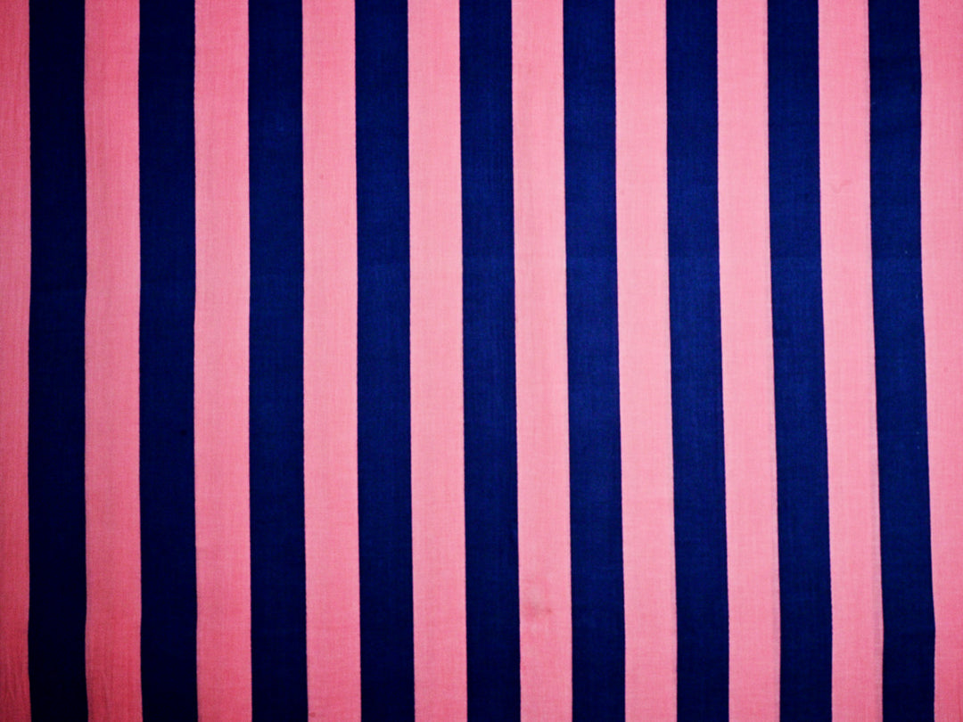 Vertical Stripes - Multicolor Cotton Upholstery Fabrics