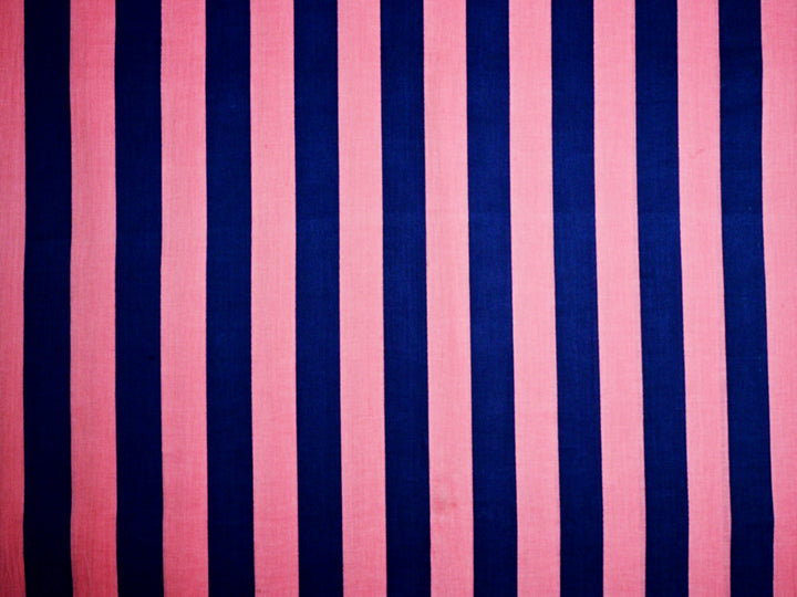 Vertical Stripes - Multicolor Cotton Upholstery Fabrics