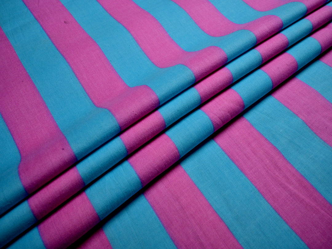 Vertical Stripes - Multicolor Cotton Upholstery Fabrics