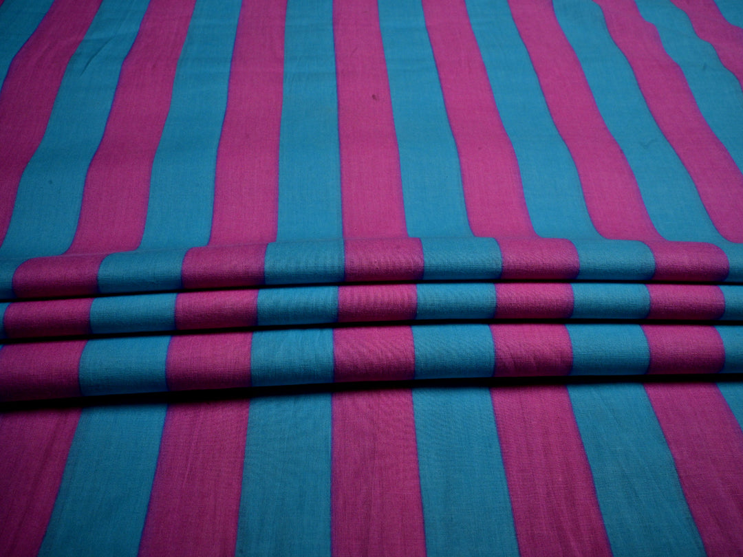 Vertical Stripes - Multicolor Cotton Upholstery Fabrics