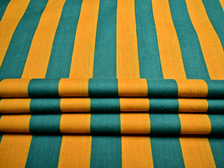 Vertical Stripes - Multicolor Cotton Upholstery Fabrics