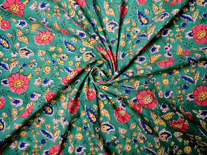 Handblock Printed Cotton Fabric