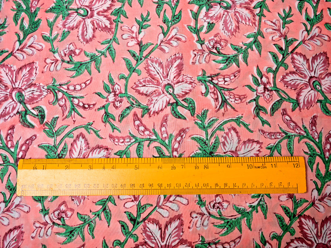 indian cotton textile by yardage - decorative block print cotton fabric