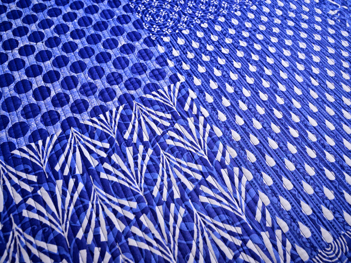 Quilting fabric material yardage, lightweight and durable for décor and apparel.