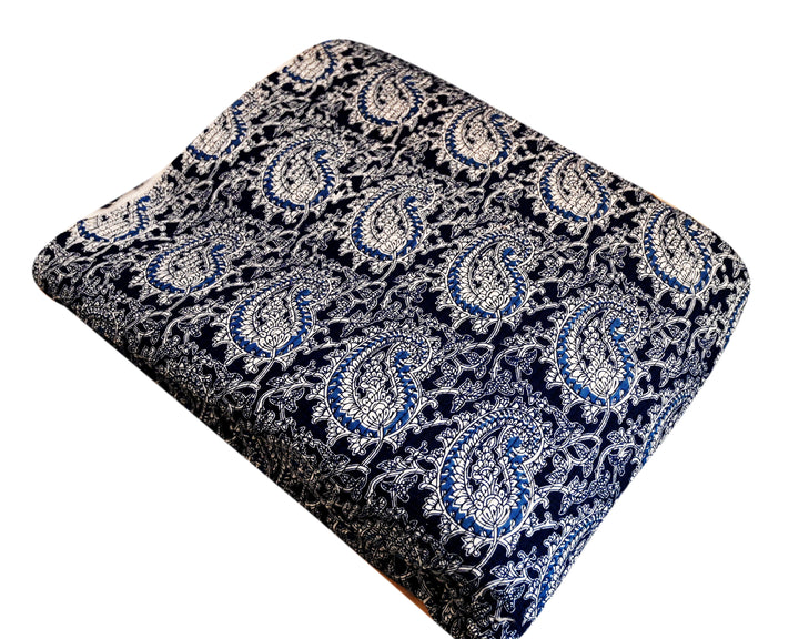 Upholstery fabric by the yard – block print cotton quilting material