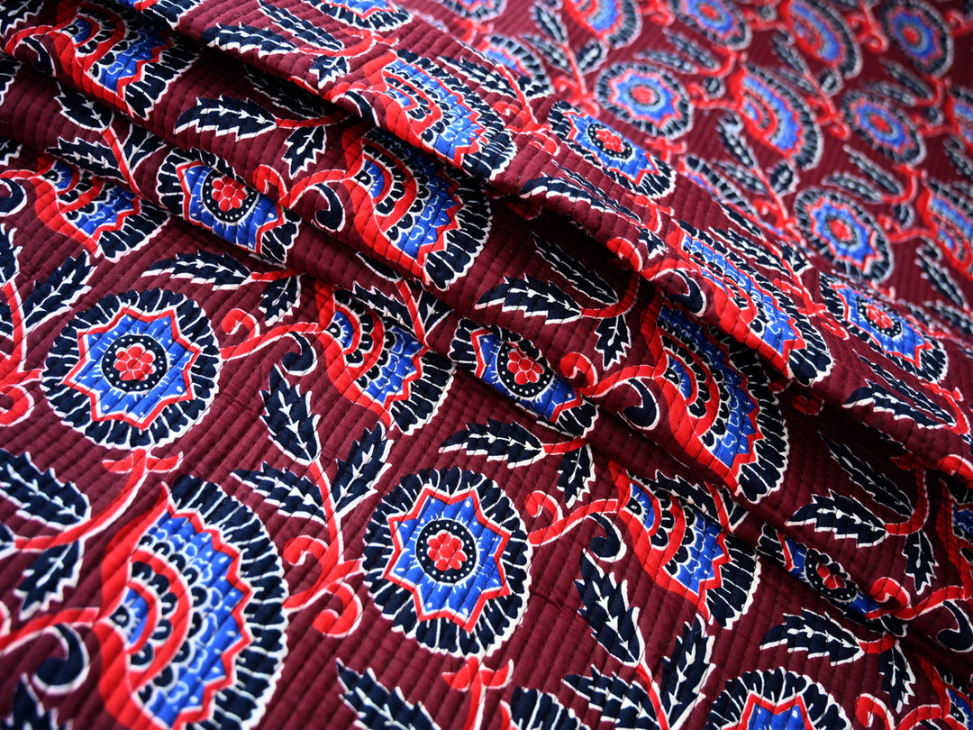 cotton quilting fabric by the yard - quilted upholstery fabric for sewing crafts