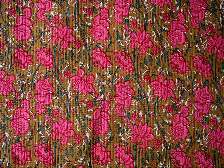 handmade quilt fabric by the yard - for sewing diy crafts & home decor projects