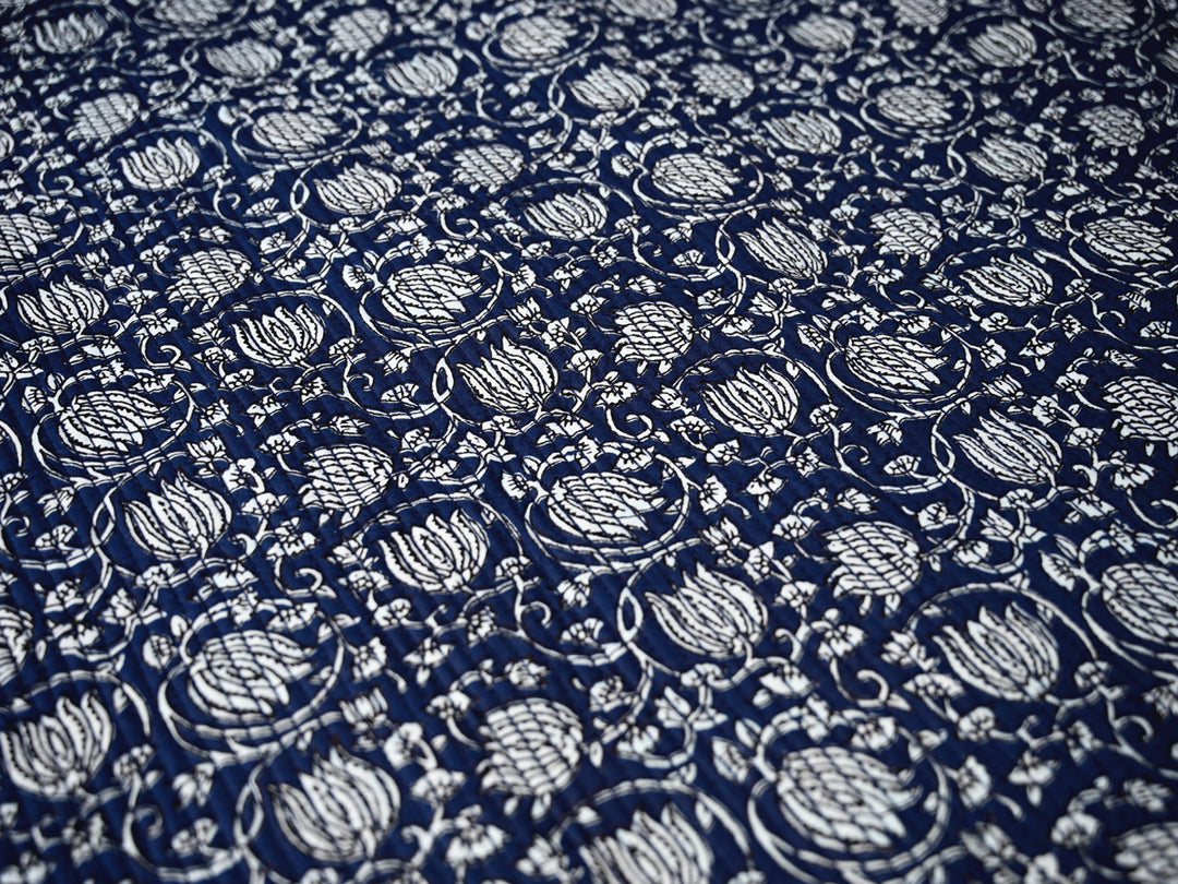 handmade upholstery fabric - ethnic block print textile