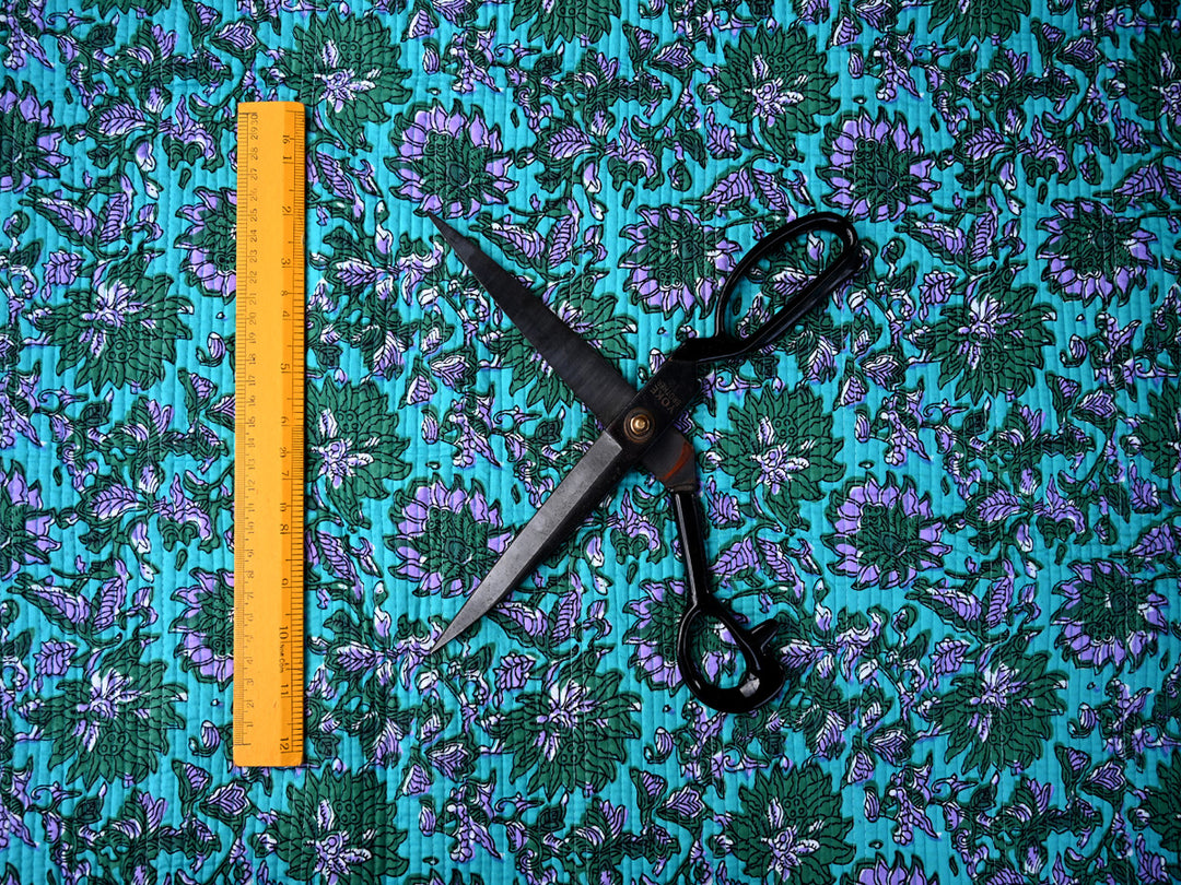 indian textile cotton fabric for home decor - indian block print cotton quilting fabric by the yard