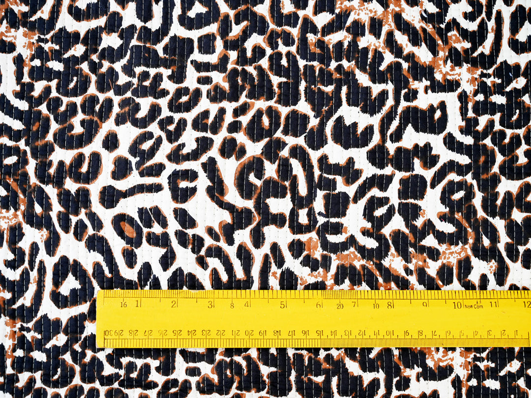 animal print cotton quilt fabric by the yard