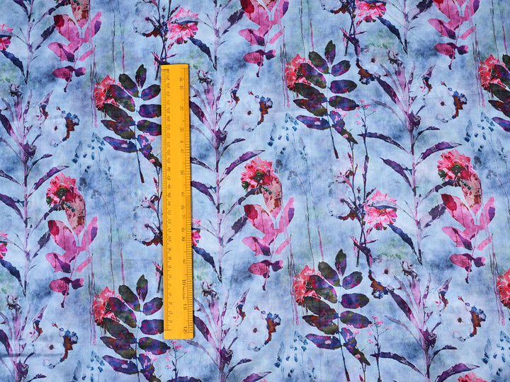 Floral Printed Cotton Fabric Online In India