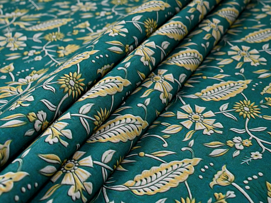  Indian cotton print fabric by the yard