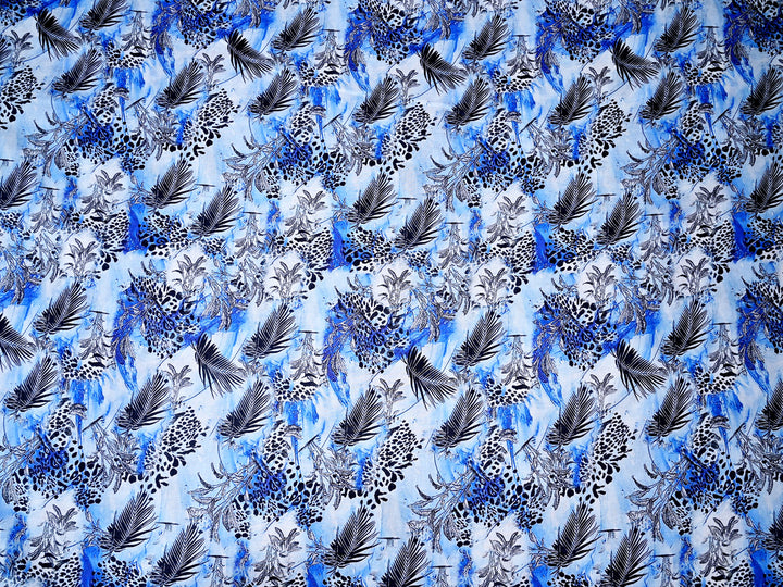 Jaipur Print With Feather Design