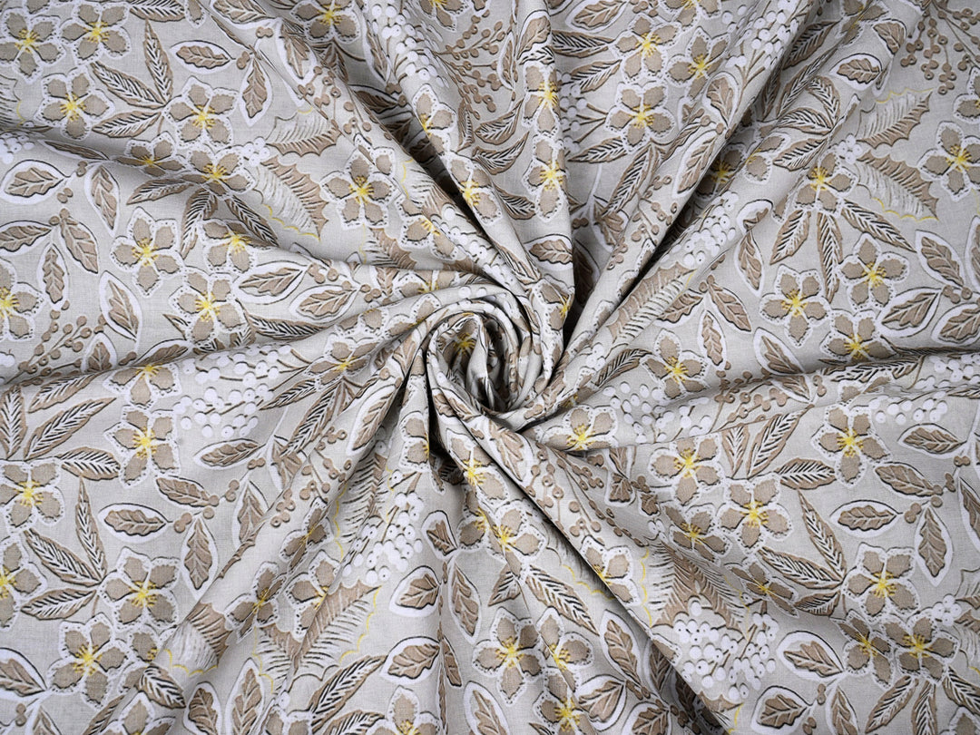 cotton floral print fabric