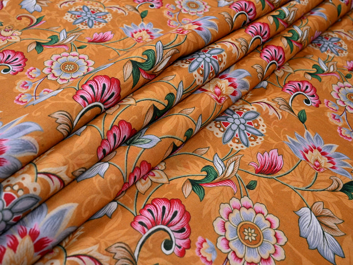 Sanganeri Print Indian Cotton Fabrics