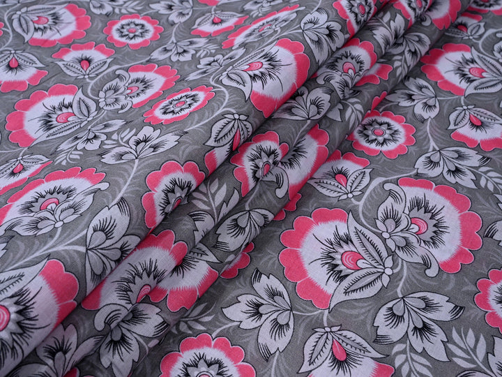 Shop 100% Cotton Viscose Fabric with Stylish Motif Designs