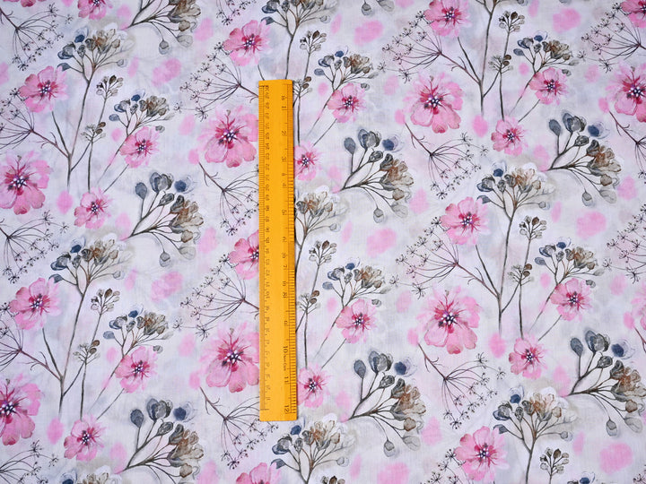 Soft Pink Cotton Cambric Fabric for Your Dream Creations