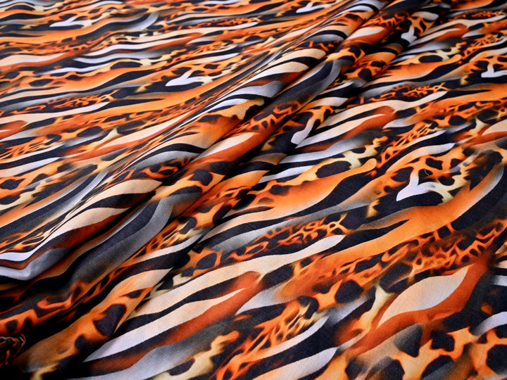 Exclusive Choice for Tiger Stripes Pattern Seamless Fabric