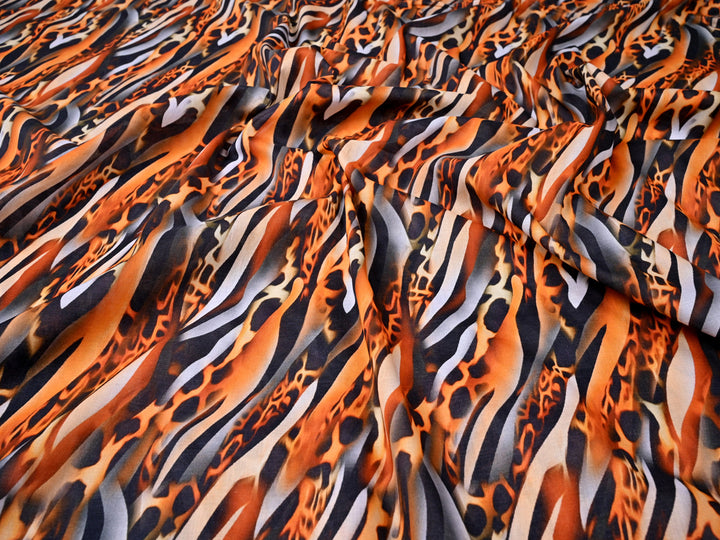 Exclusive Choice for Tiger Stripes Pattern Seamless Fabric