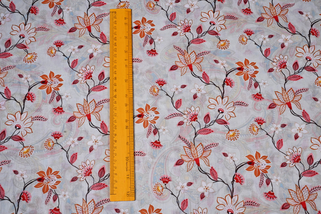 Spring Floral Pattern Ideal for Delightful Garments and Home Decor