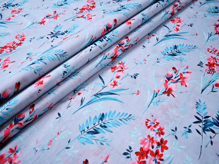 Beautiful Cherry Blossom Cotton Fabric