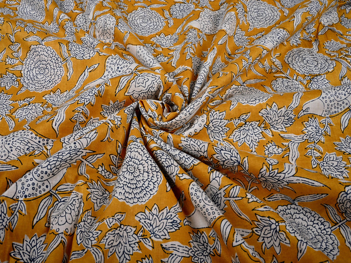 Indian Cotton Print Fabrics By The Yard