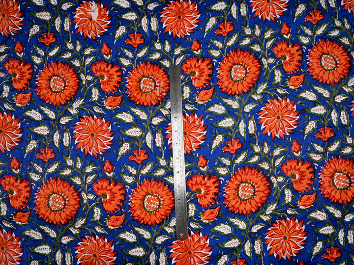 Handblock Print Cotton Fabric Online