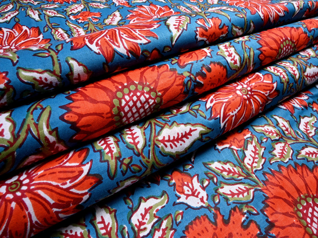  Buy Handblock Fabric By the Yard