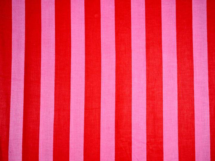 cool red and pink stripes fabric