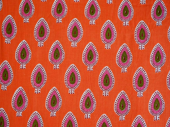 Wholesale Cotton ~ Custom Block Printed Indian Fabric