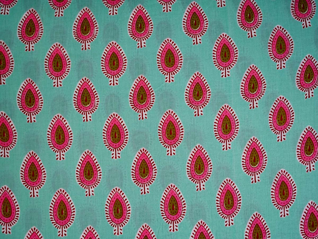 Wholesale Cotton ~ Custom Block Printed Indian Fabric