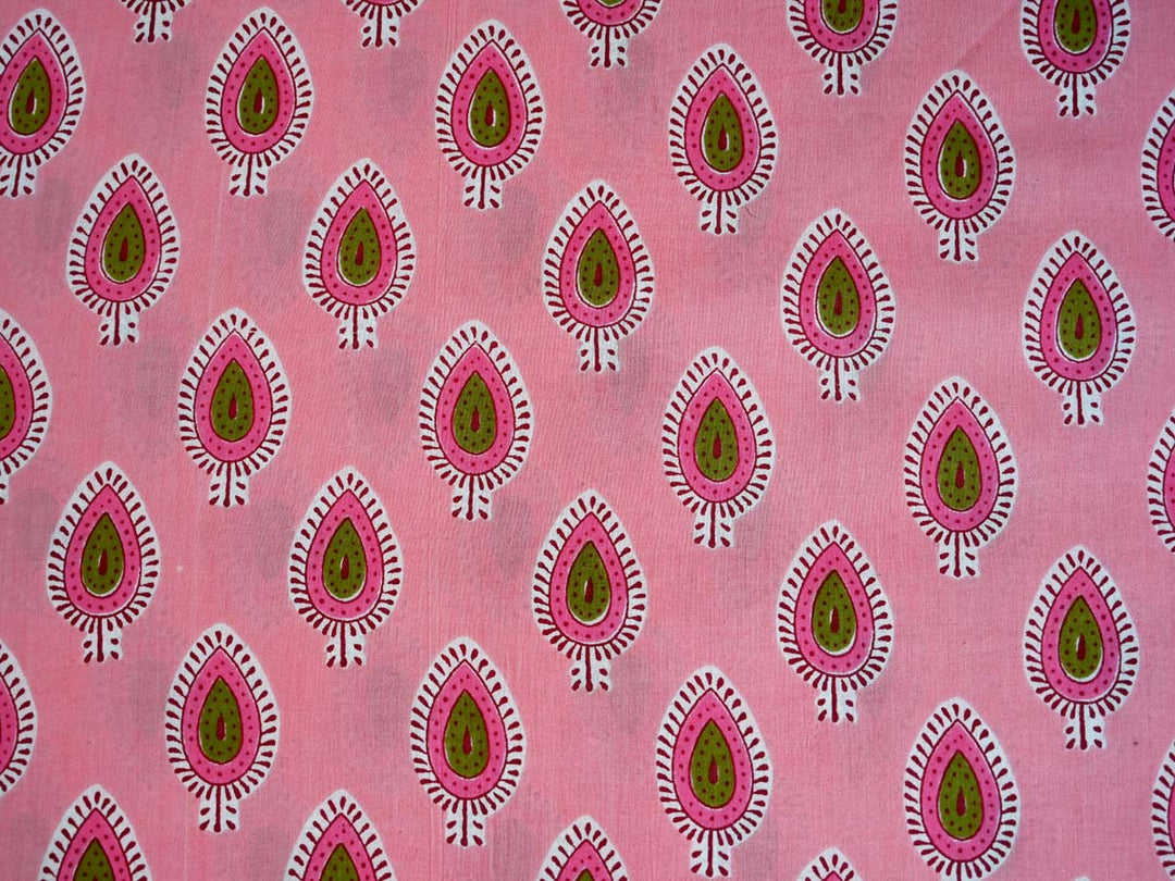 Wholesale Cotton ~ Custom Block Printed Indian Fabric