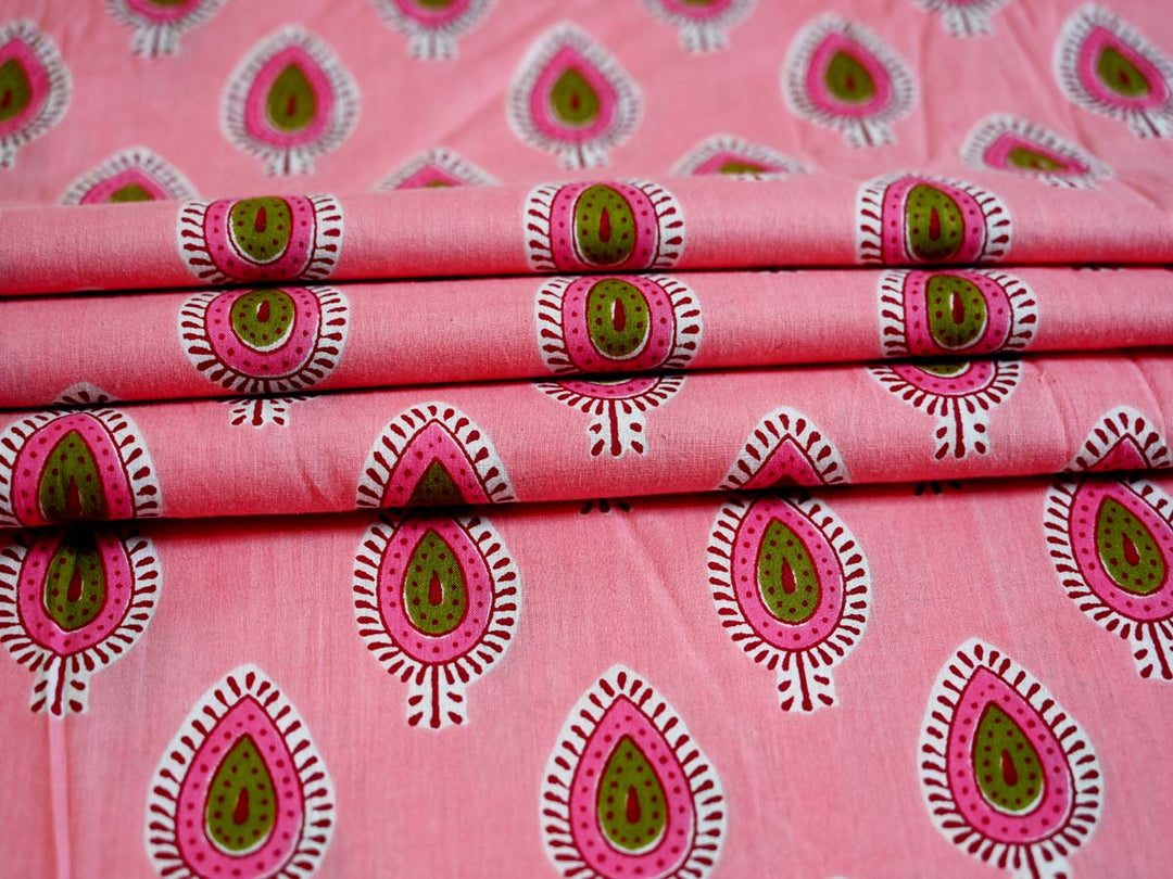 Custom Block Printed Fabric