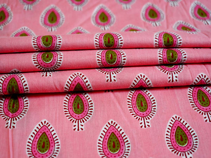 Custom Block Printed Fabric