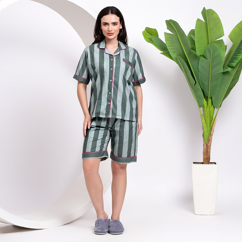 Short Sleeve Pajama Set
