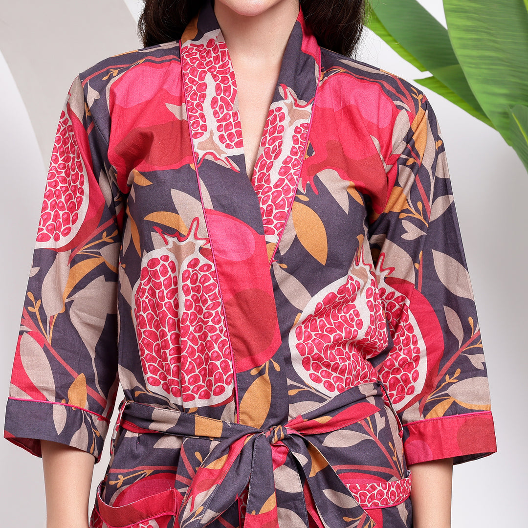 Women’s bathrobe kimono