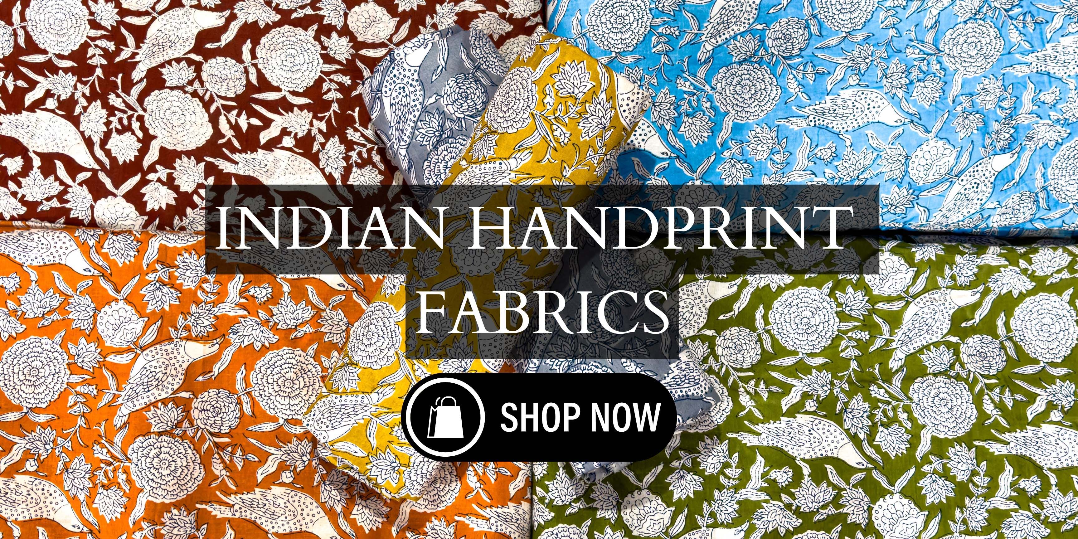Buy Trending Pichwai Hand Print on Fabrics